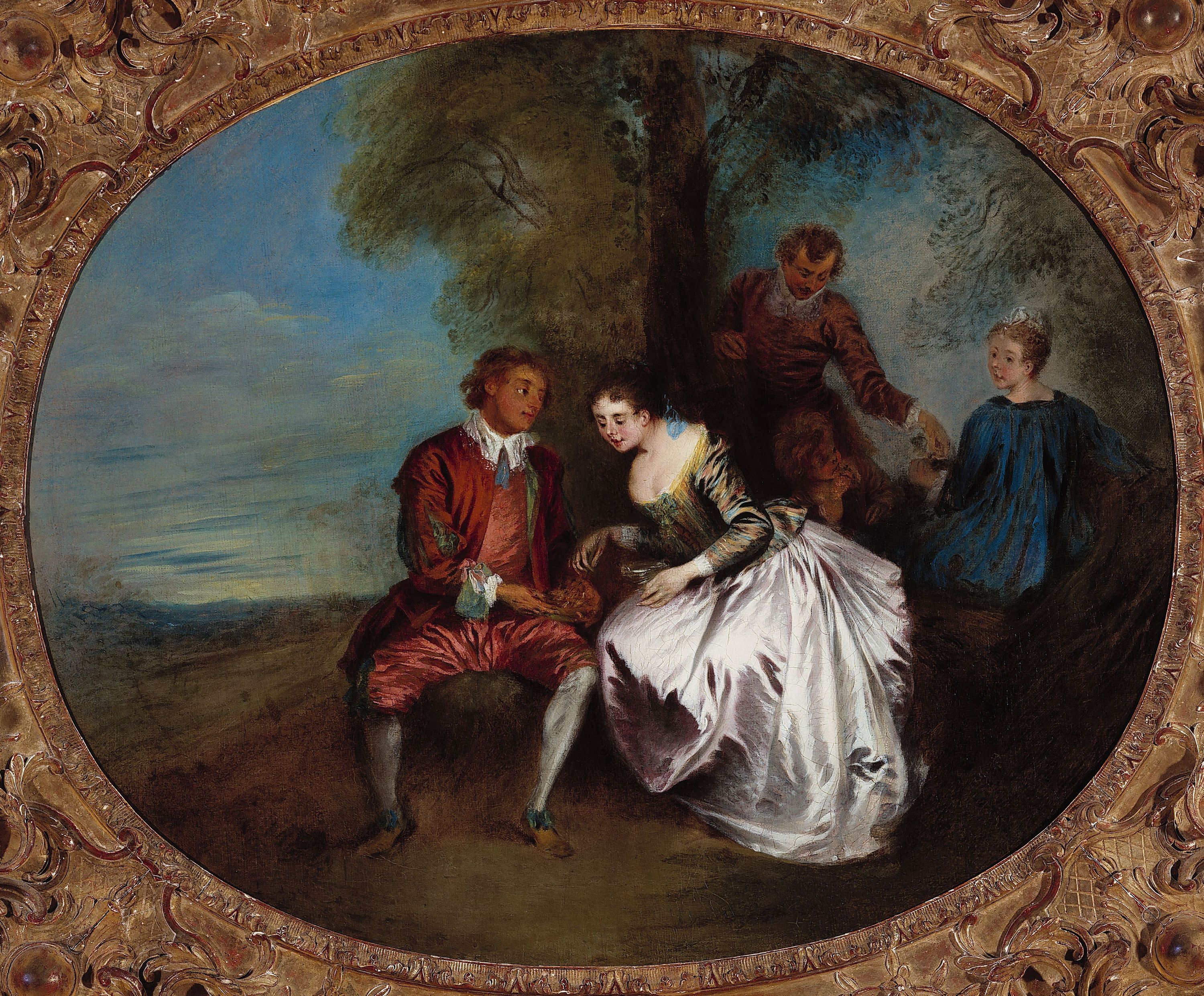Jean-Baptiste Pater, Le Dénicheur de moineaux