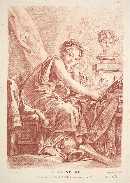 Gilles Demarteau, Painting