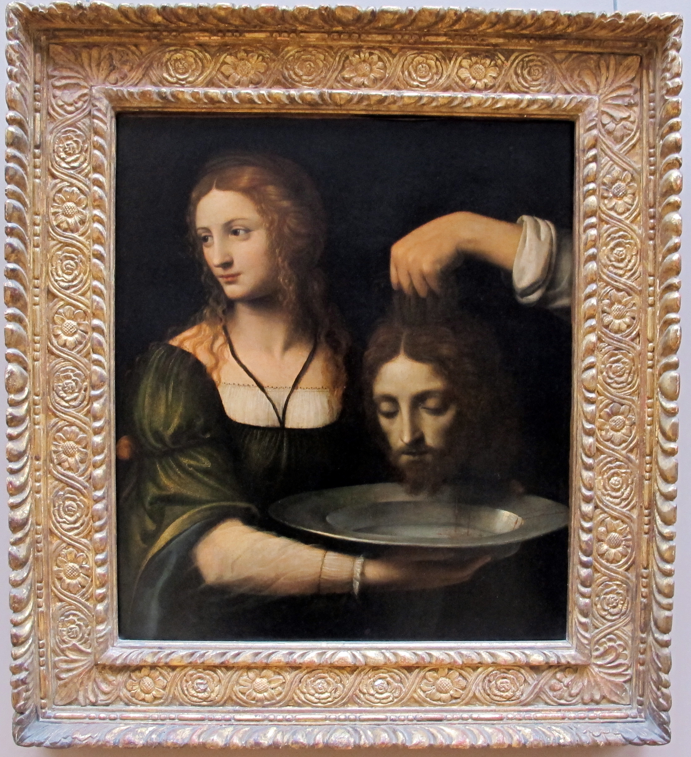 Bernardino Luini, Salome with the Head of St. John the Baptist