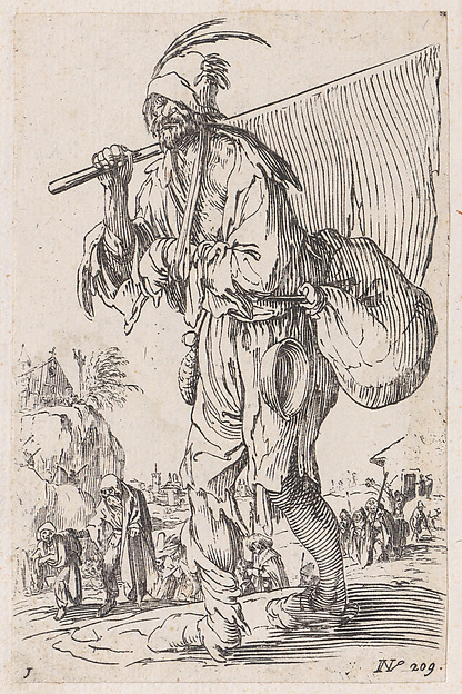Anonymous, Reverse Copy of Frontispiece, from Les Gueux suite appelée aussi Les Mendiants, Les Baroni, ou Les Barons (The Beggars, also called the Barons)