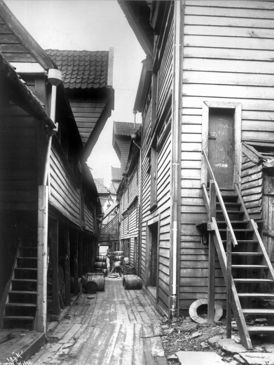 Anders Beer Wilse, Topografi, Tyskebryggen