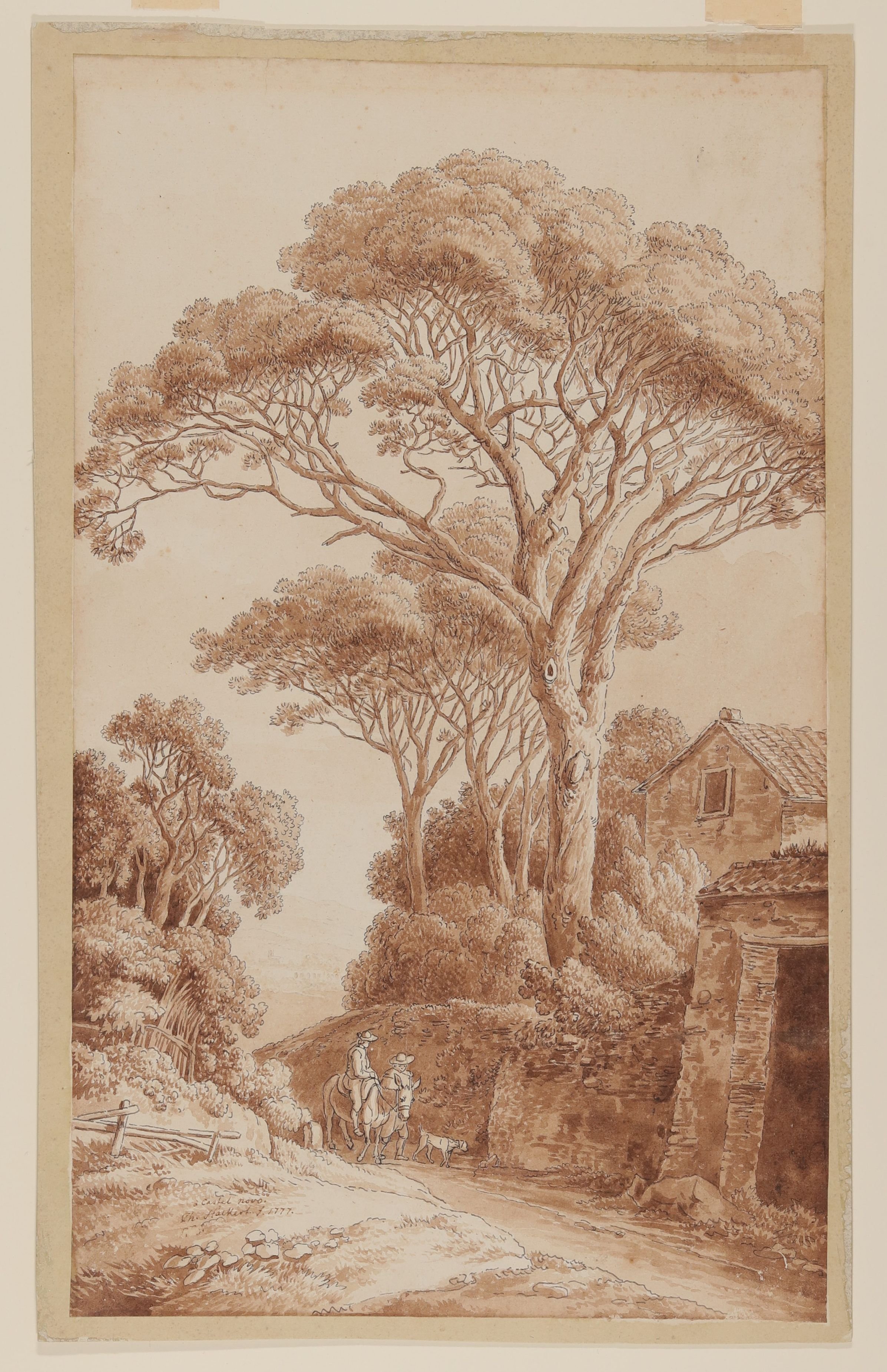 Jakob Philipp Hackert, Bei Castel Nuovo