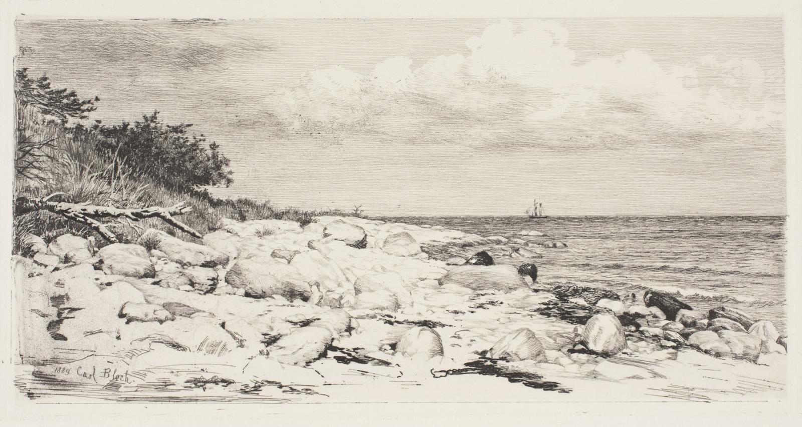 Carl Bloch, Stenet Strandbred