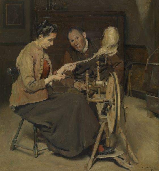 Charles Mertens, The Spinner