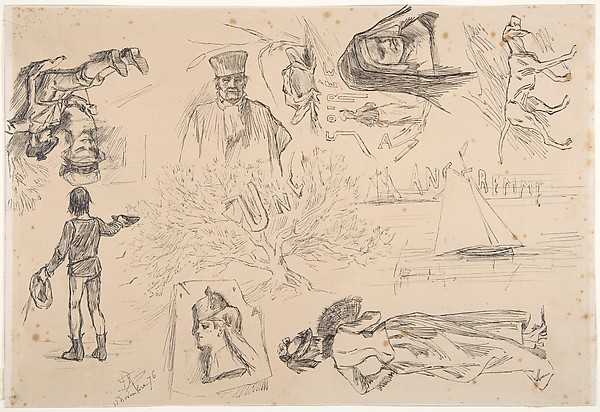 Félicien Rops, Une Soirée Anseremme