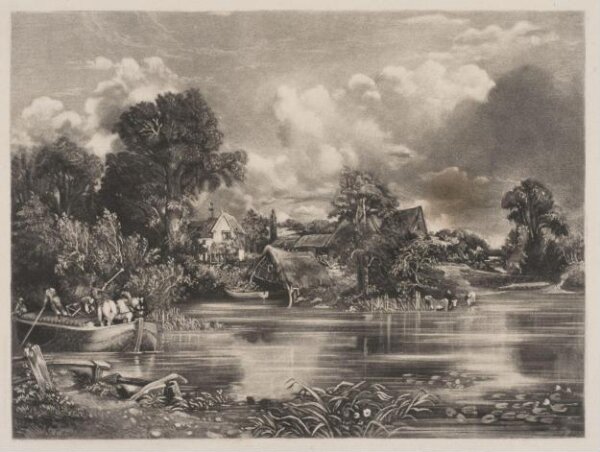 Constable, John RA, View on the River Stour
