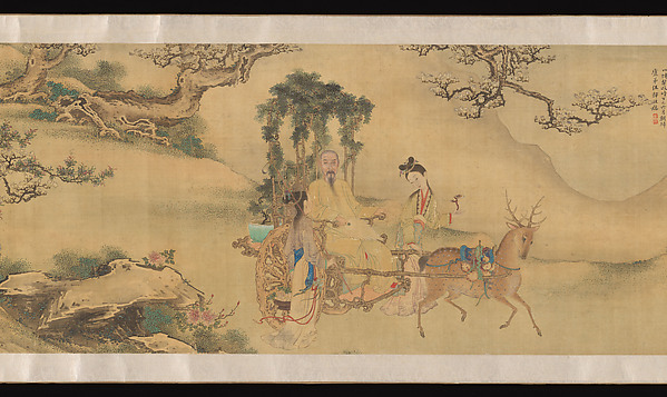 unidentified artist, Portrait of Shaoyu in the guise of Liu Ling