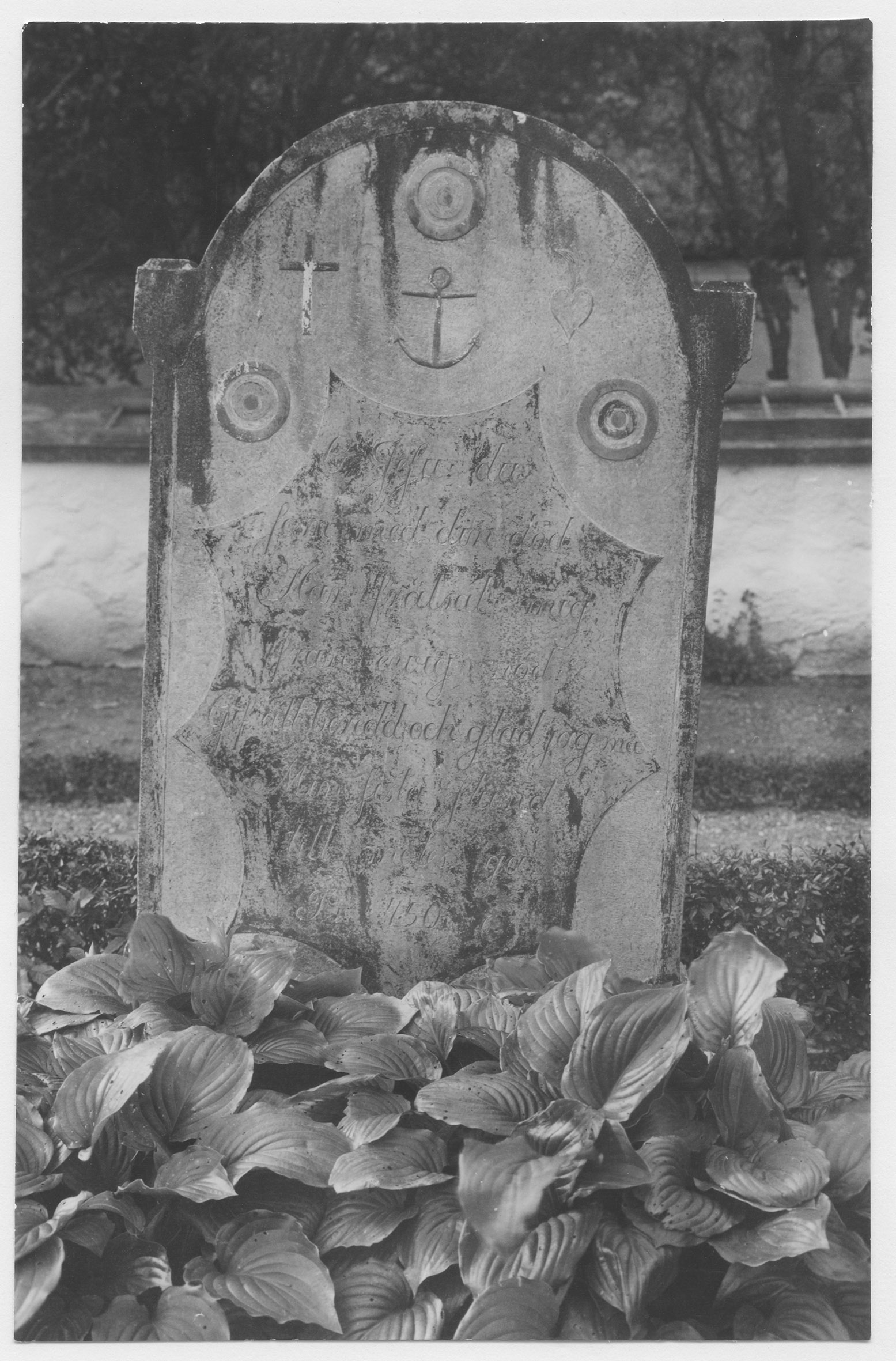 Mårten Sjöbeck, Bodarps kyrka, gravmonument från 1835