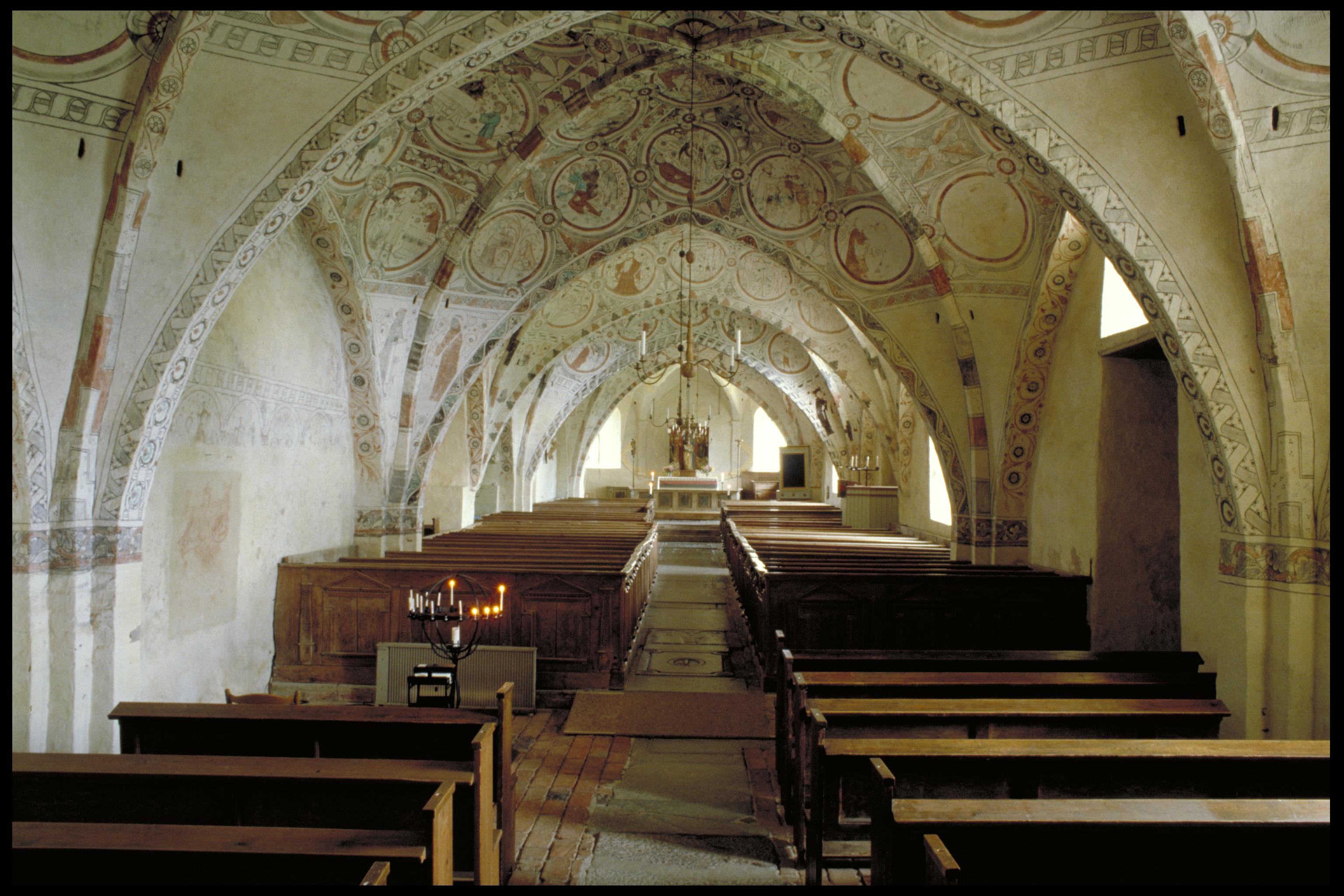 Gabriel Hildebrand, Risinge gamla kyrka (Sankta Maria kyrka)