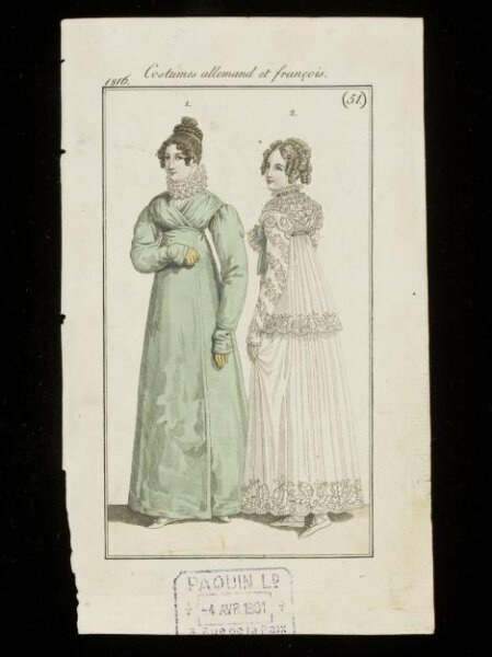 Unknown, Costumes Allemands et Francois