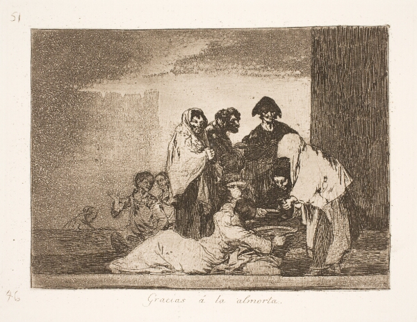 Francisco de Goya, Gudskelov for Hirsegrøden (51)