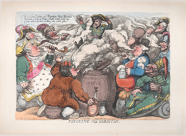 Thomas Rowlandson, Funcking the Corsican