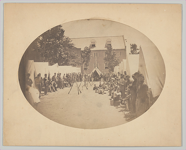 Unknown, [Encampment of 71st New York State Militia, Washington, D.C.]