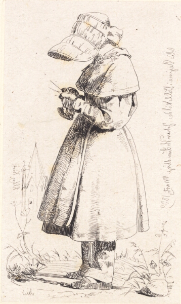 Johan Thomas Lundbye, Lille Regine i Vallekilde