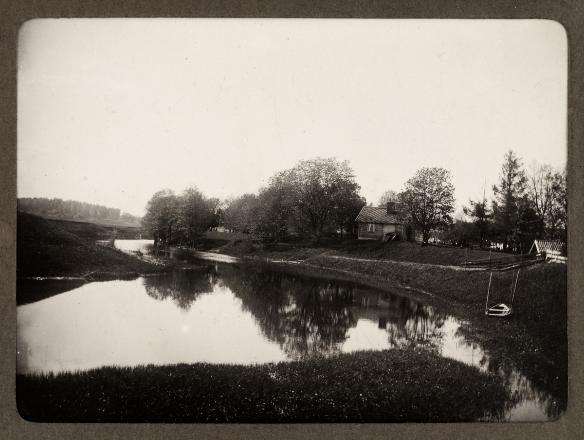 August Fredrik Schagerström, "Gamla Upsala. Fyrisån vid Klastorp" 1920