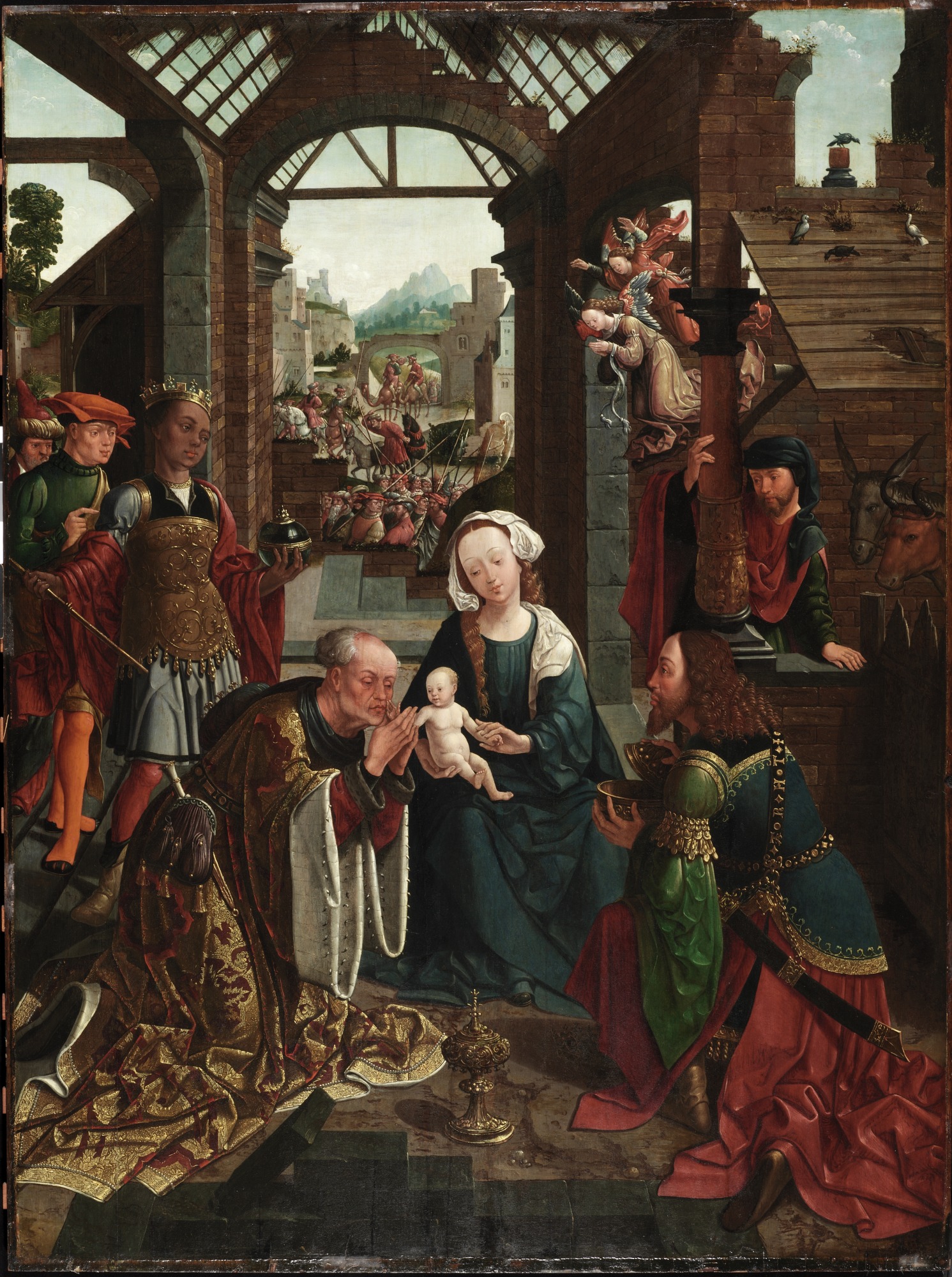 Jacob Cornelisz van Oostsanen, The Adoration of the Kings