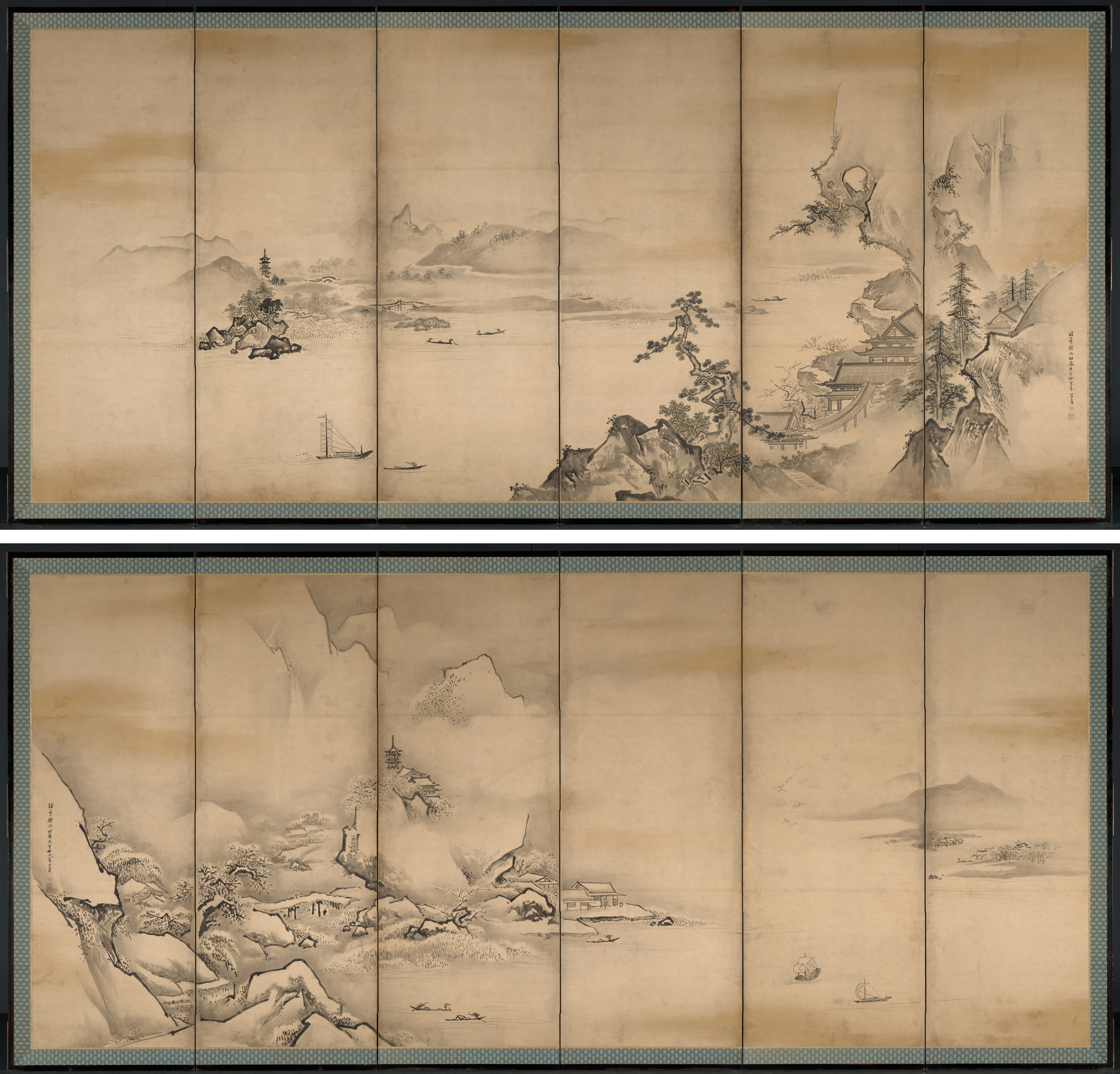 Kano Tan’yū, The Four Seasons