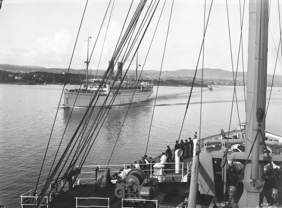 Anders Beer Wilse, Prot: Stavangerfjords Nordkaptur - Oslofjorden