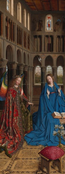 Jan van Eyck, The Annunciation