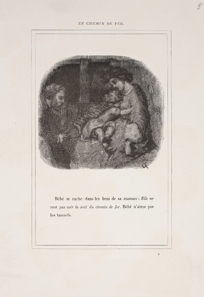 Lorenz Frølich, En chemin de fer