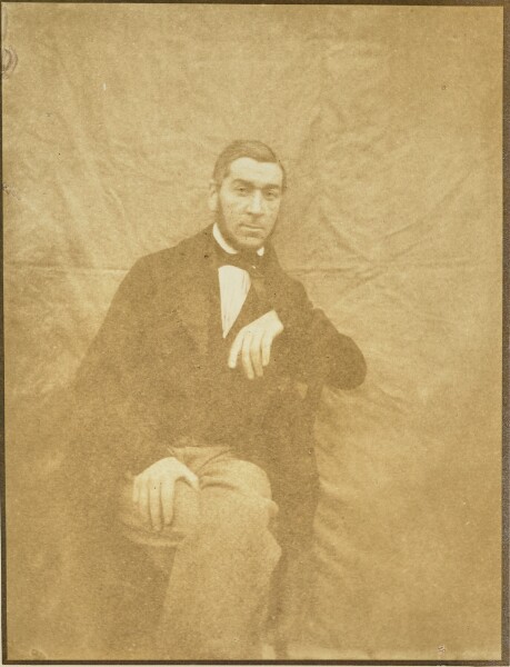 Hippolyte Bayard, [Portrait of a Seated Man]