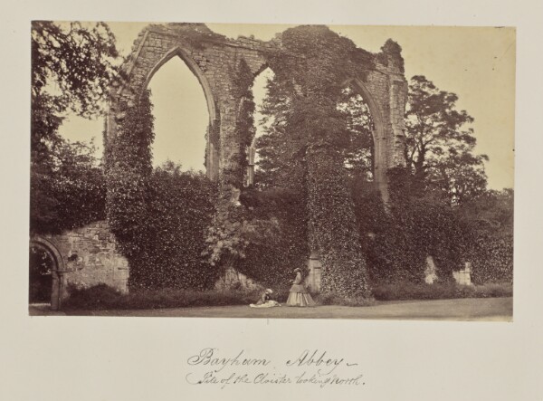 Unknown, Bayham Abbey - Site of the Cloister looking north.