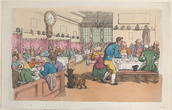 Thomas Rowlandson, An Eating House
