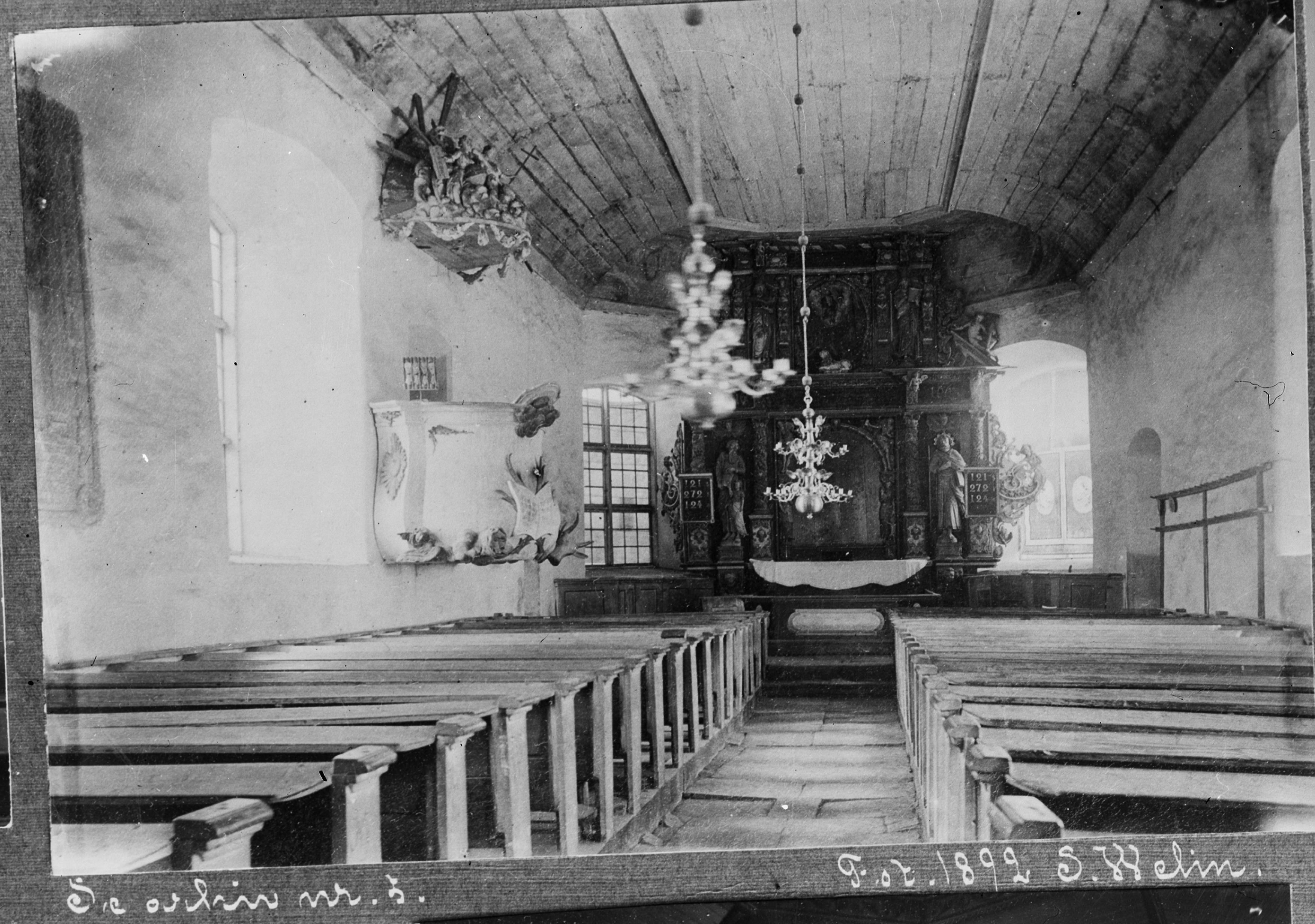 Sanfrid Welin, Saleby kyrka
