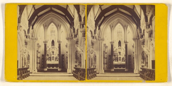 Unknown, [Interior of Convent Church, Abbotsleigh, Newton.]