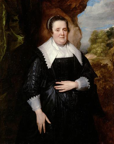 Anthony van Dyck, Portrait of an old woman