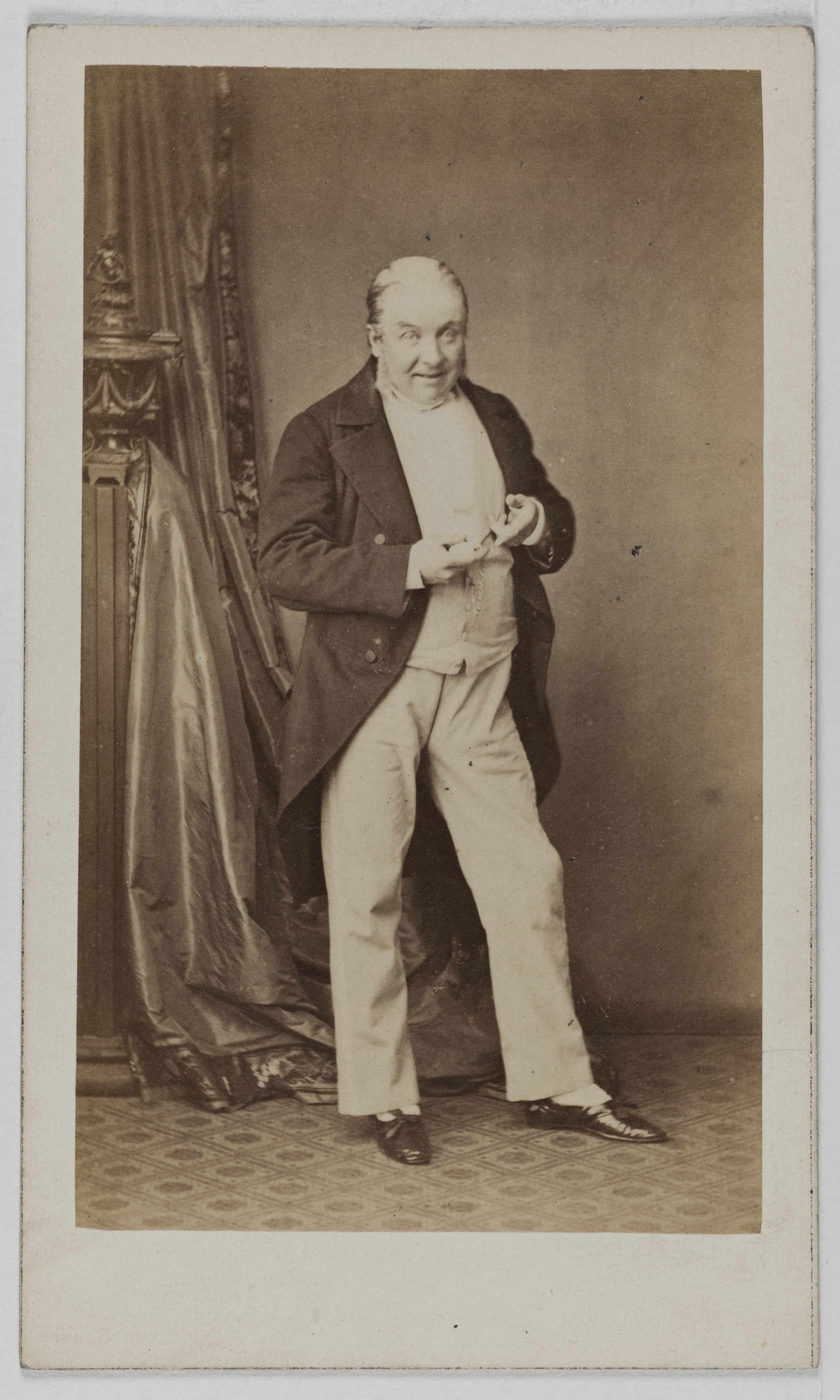 Ulric Grob, Portrait de Lhéritier Romain, (Paul Thomas dit), (1809-1885), (acteur)