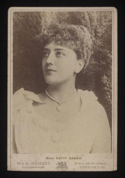 W. & D. Downey, Miss Hetty Hamer