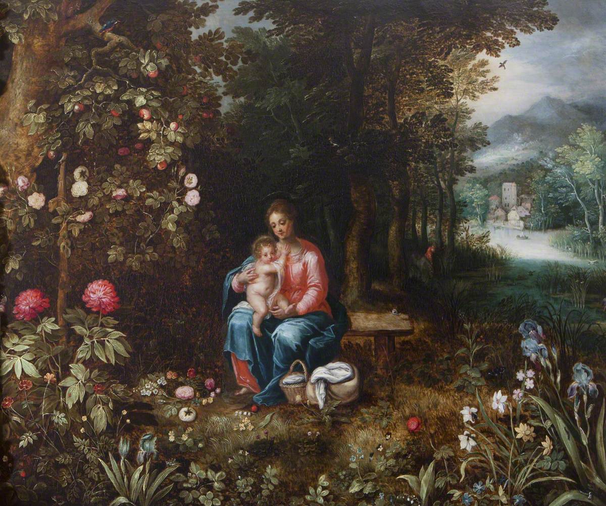 Jan Brueghel the Younger, The Rest on the Flight into Egypt