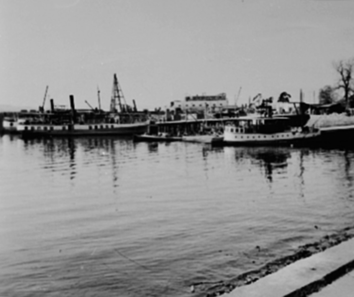 Anno Domkirkeodden, HAMAR BRYGGE, D. S. HAMAR, D. S. BUNDEFJORD, BYGGING AV HAMAR-KAPP FERJA
