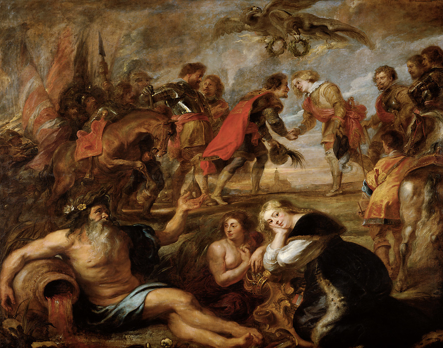 Peter Paul Rubens, Meeting of King Ferdinand and Cardinal-infante Ferdinand at Nördlingen