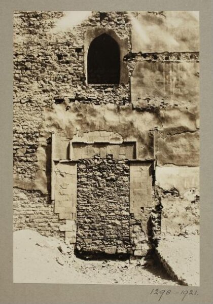 K.A.C. Creswell, Entrance on northwest façade of the mosque of al-Hakim, Cairo