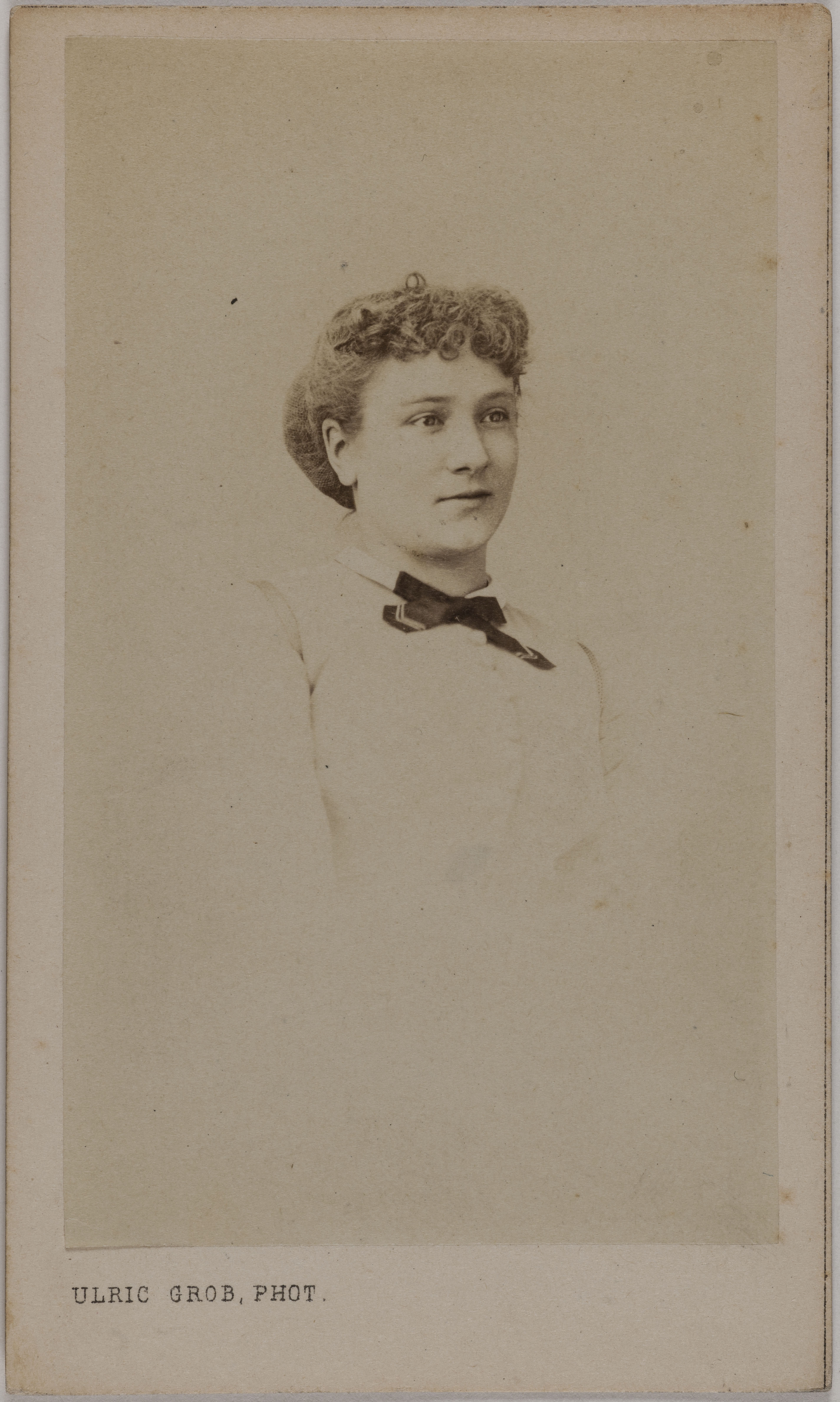Ulric Grob, Portrait d'Armande (danseuse au Théâtre des Variétés)