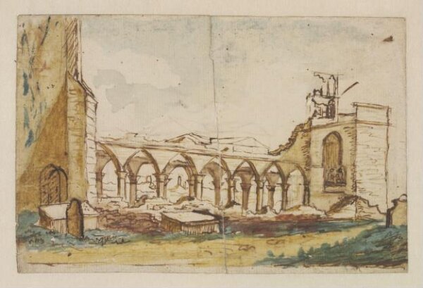Unknown, The demolition of Hackney Old Church