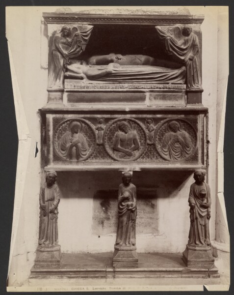 Unknown, Napoli, Chiesa S. Lorenzo, Tomba di Robert di Artois e [Joanna of Anjou]-Durazzo