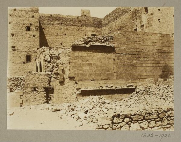 K.A.C. Creswell, Southwest side of the mosque of Mamluk Sultan Qansuh al-Ghawri (al-Manshiyya), Cairo
