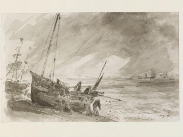 Constable, John (RA), Coast Scene at Brighton