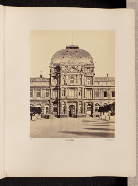 Édouard Baldus, Tuileries (No. 81)