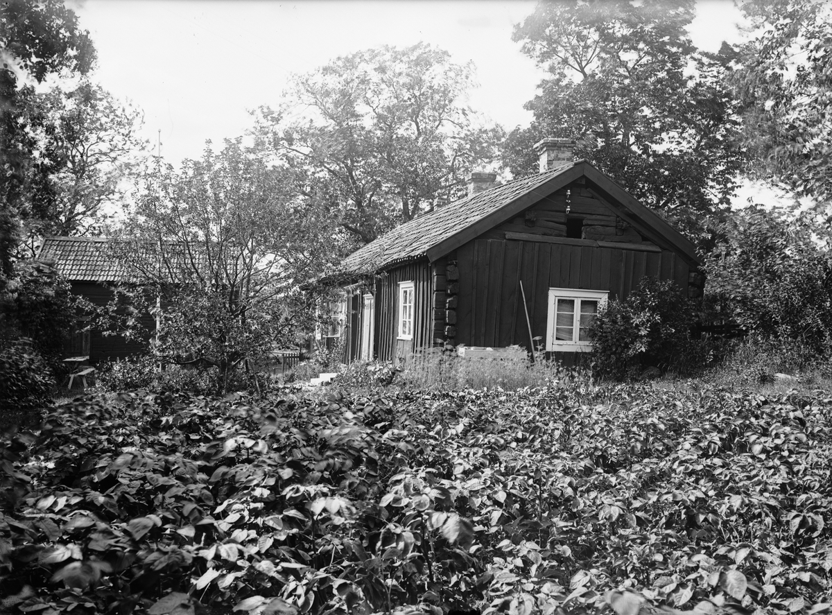 Paul Sandberg, Bostadshus, Oppgården, Berga, Danmarks socken, Uppland, sannolikt 1920-tal