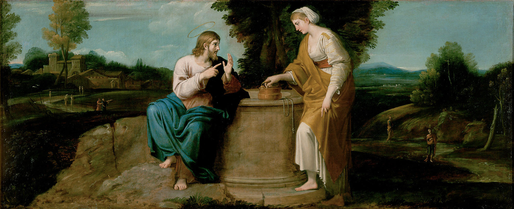 Annibale Carracci, Christ and the Woman of Samaria