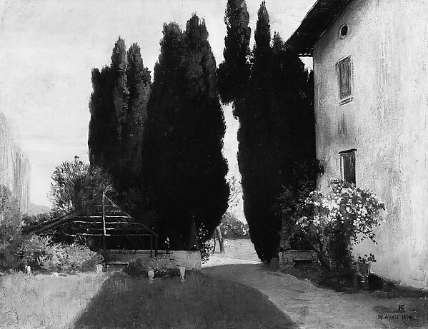 Friedrich August von Kaulbach, Italian Garden