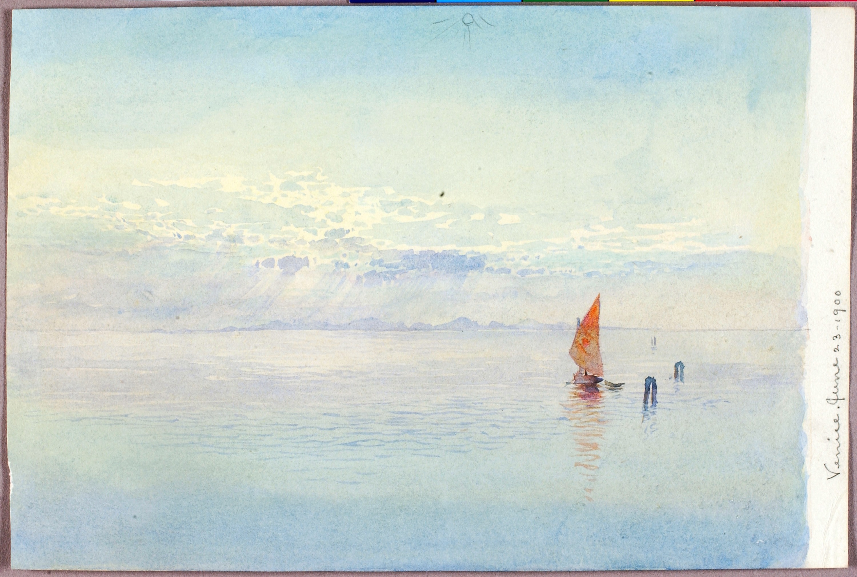 George Elbert Burr, Venice