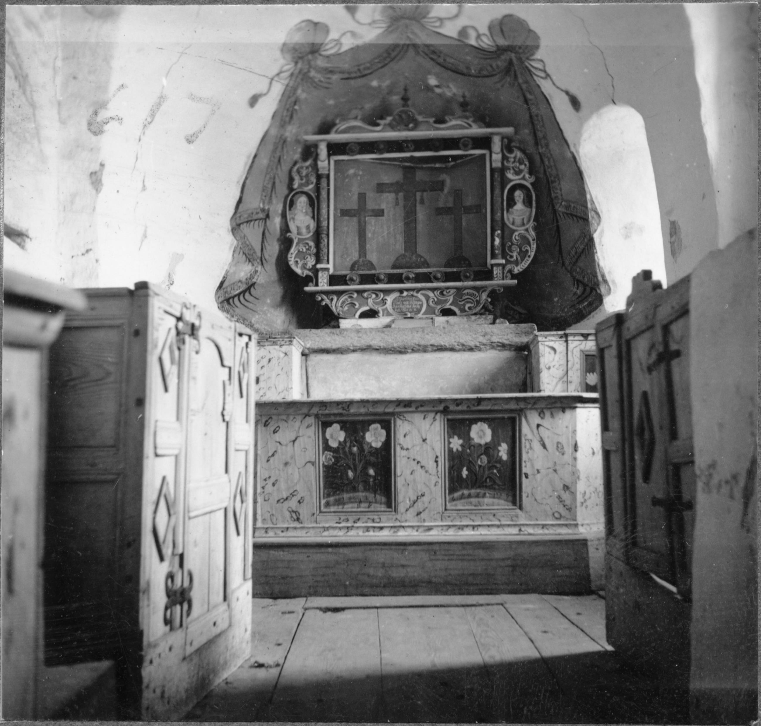 Olle Hellström, Suntaks gamla kyrka