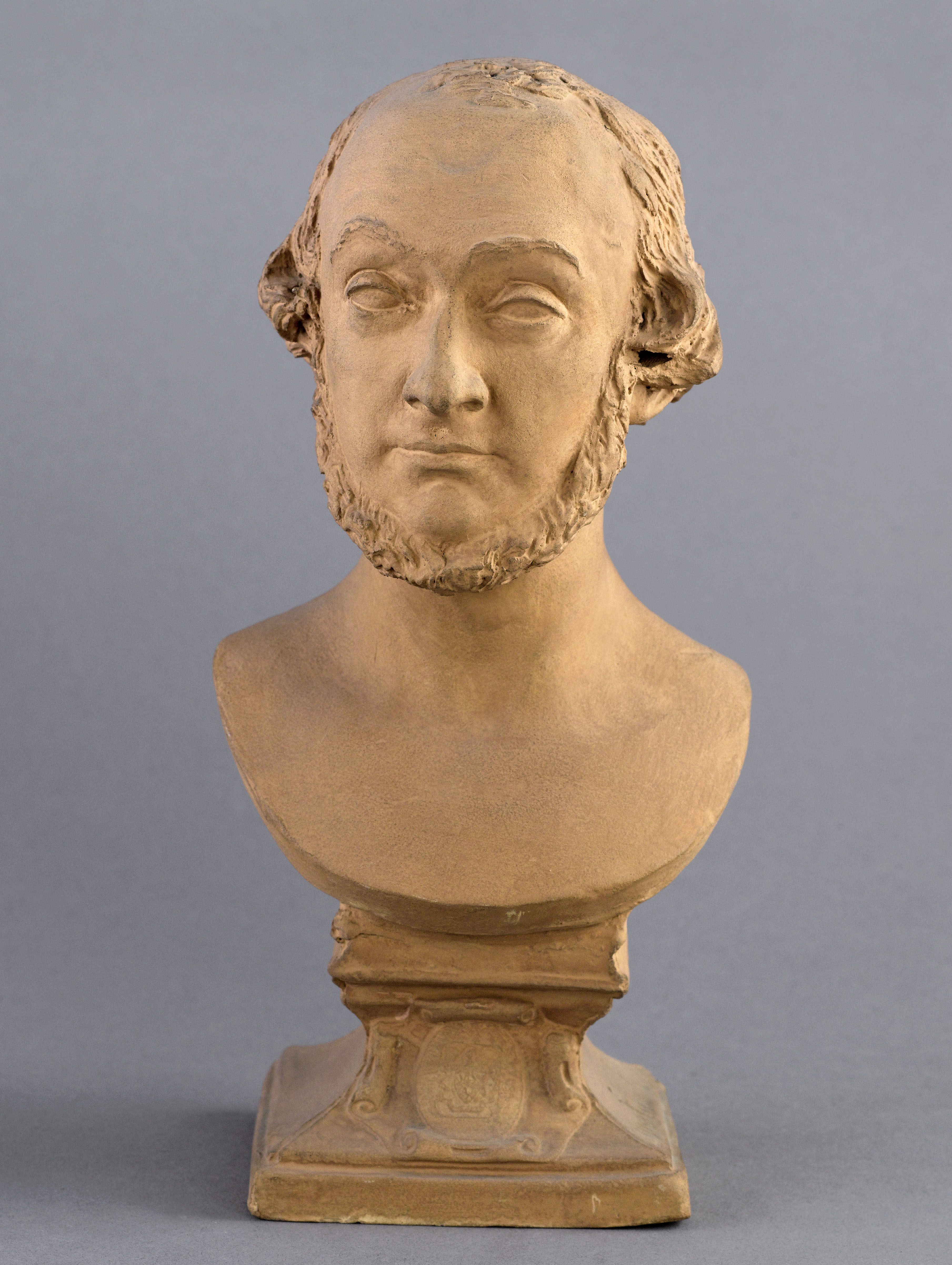 Jean Pierre Dantan, Portrait sérieux du receveur particulier, Saint-Albin