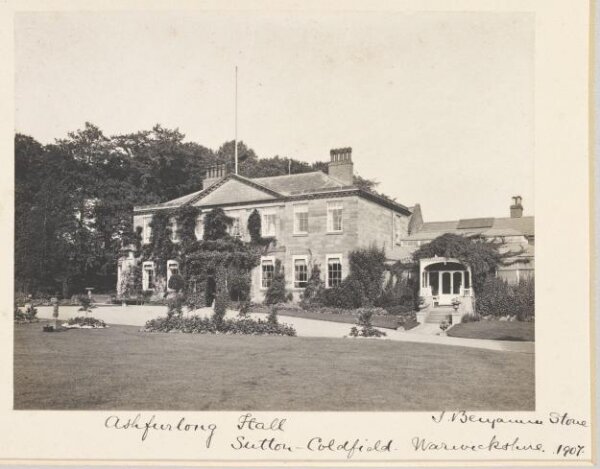 Stone, Benjamin (Sir), National Photographic Record and Survey