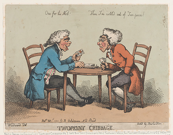 Thomas Rowlandson, Two Penny Cribbage